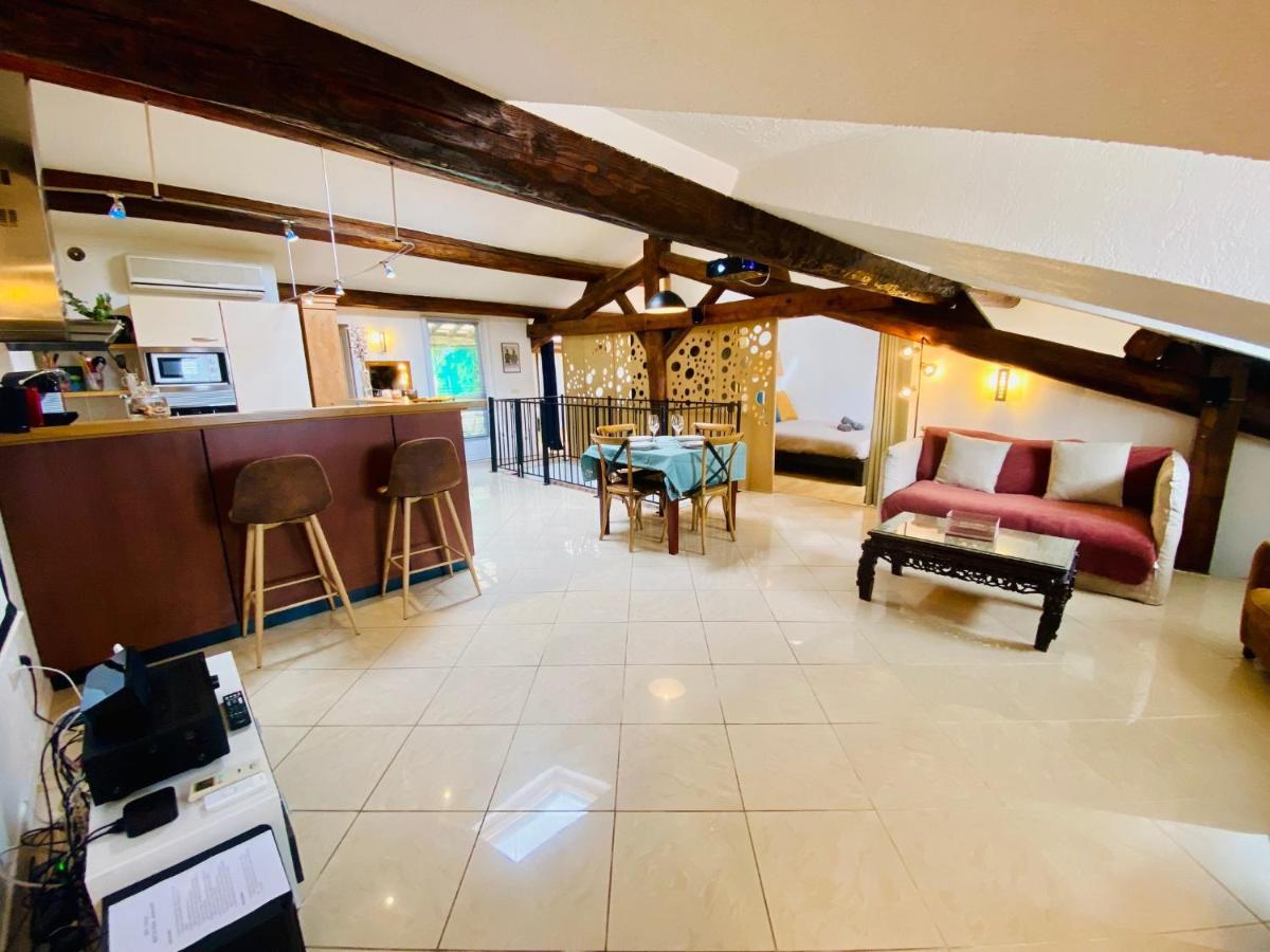 "Gigi" Superbe Loft En Plein Coeur De Sete - Terrasse Apartment Екстериор снимка