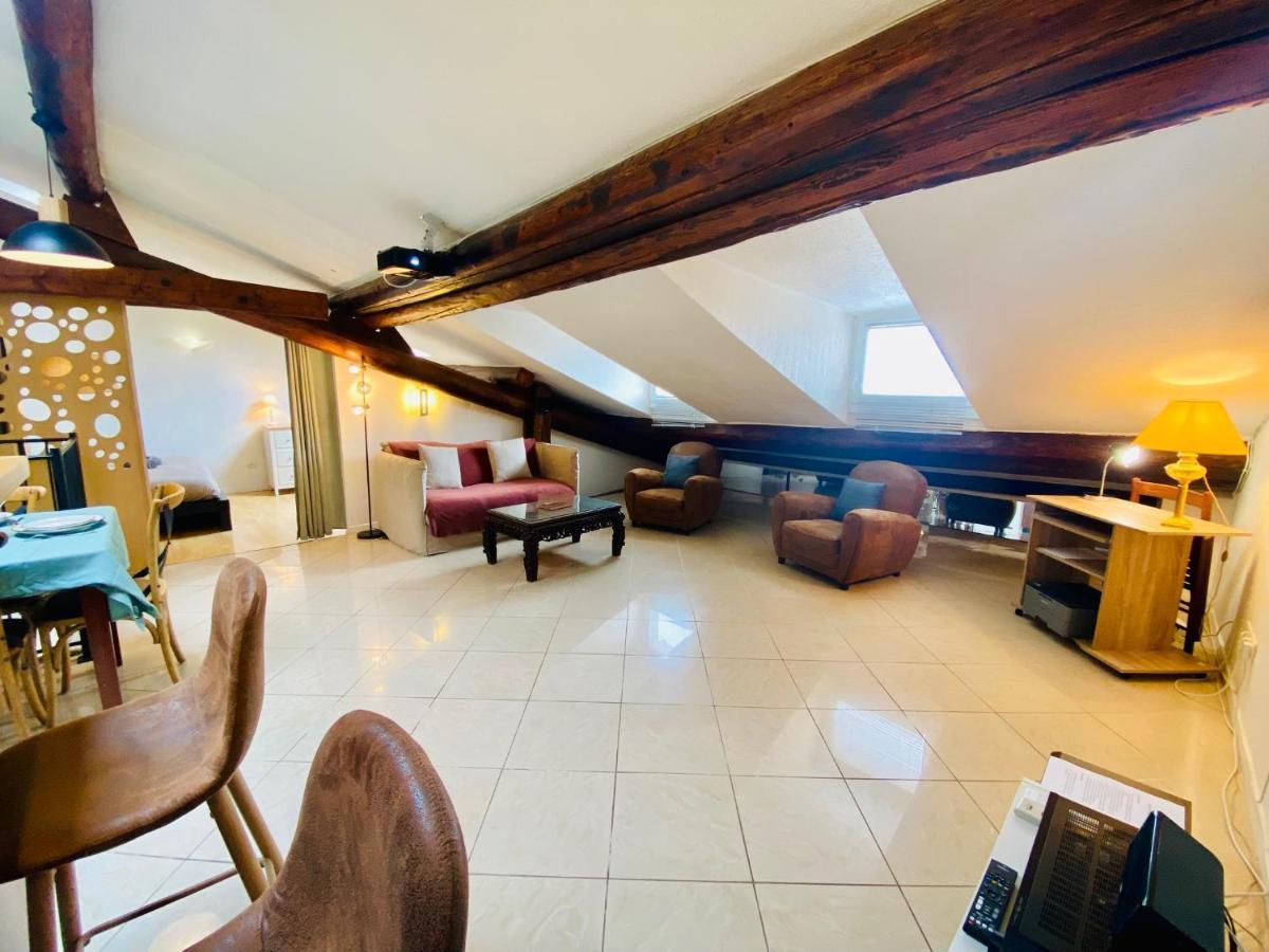 "Gigi" Superbe Loft En Plein Coeur De Sete - Terrasse Apartment Екстериор снимка